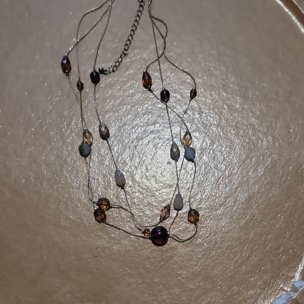 Elegant Multi-Color Beaded Necklace